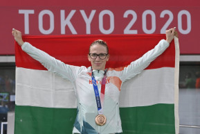 Újabb magyar a dobogón: Kovács Sarolta öttusázó bronzérmes