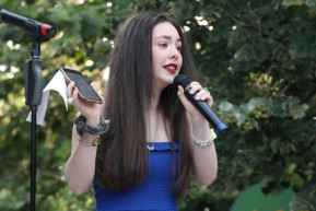 Lang Györgyi lánya és Harkányi Endre a Klubdélelőttben