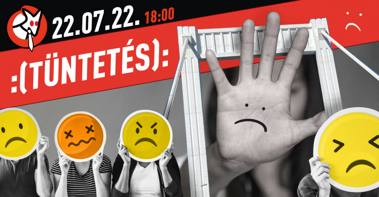 Péntekre megint tüntetést szervez a Kétfarkú Kutya Párt, újra lezárnák az Erzsébet hidat 