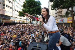 A ceremónia után megérkezett a Nobel-díjas venezuelai ellenzéki vezető Oslóba
