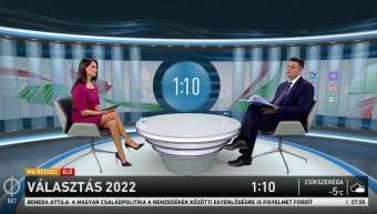 Az ellenzéki összefogás összesen 5 percet kapott a Magyar Televízióban, Márki-Zay elhadarta a programjukat