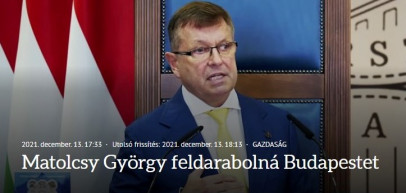 Karácsony Gergely:  Daraboljuk fel a Magyar Nemzeti Bankot!