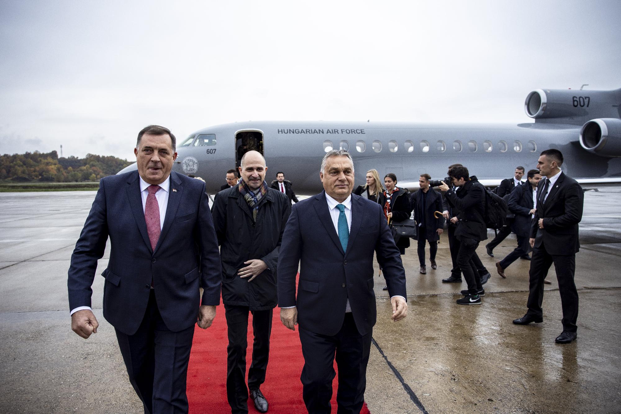 Orbán Viktor Boszniába utazott