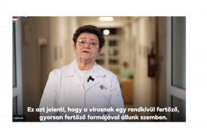Müller Cecília: Magyarországon is megjelent a még fertőzőbb delta-variáns