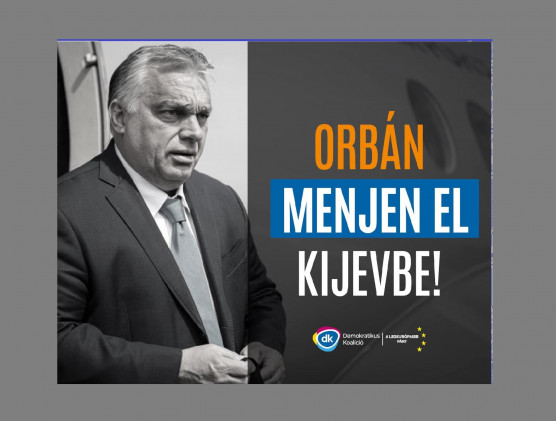 Gyurcsány: Orbán menjen el Zelenszkijhez!