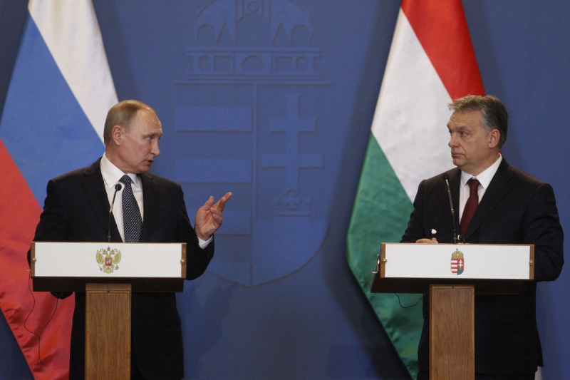Putyin Budapesten - Közös sajtótájékoztató 