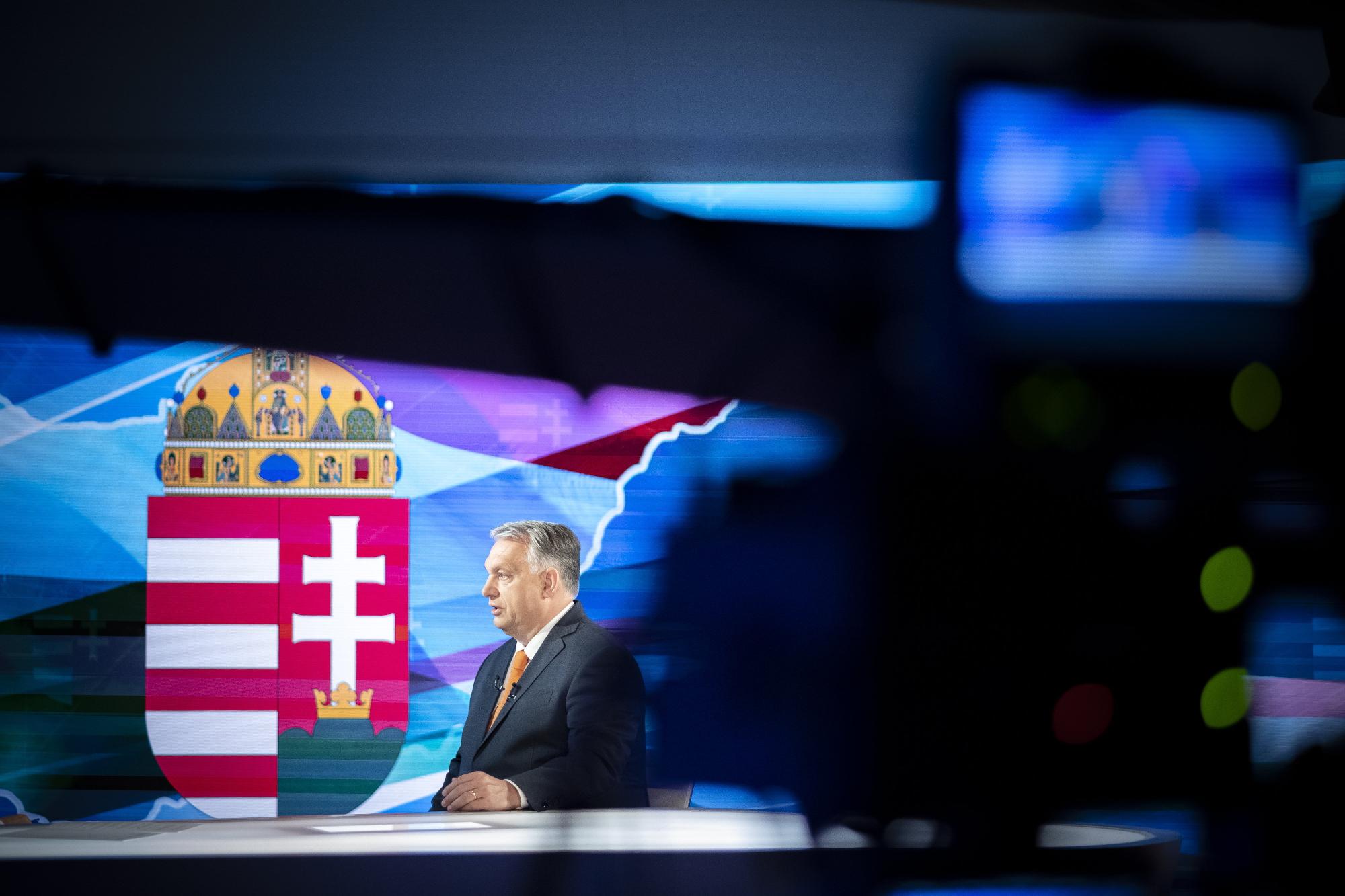 Választás 2022 - Orbán Viktor interjúja a TV2-n