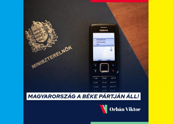 Volodimir Zelenszkij felhívta Orbán Viktort