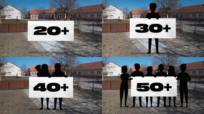 A pedagógusok fotómontázzsal hívják fel a figyelmet a tanárhiányra