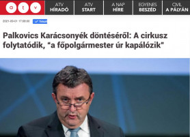 Karácsony visszaszólt a Diákváros helyére luxus jachtkikötőket vizionáló Palkovicsnak