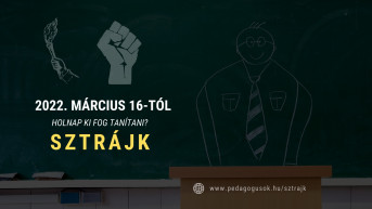 Elkezdődött a pedagógusok országos sztrájkja