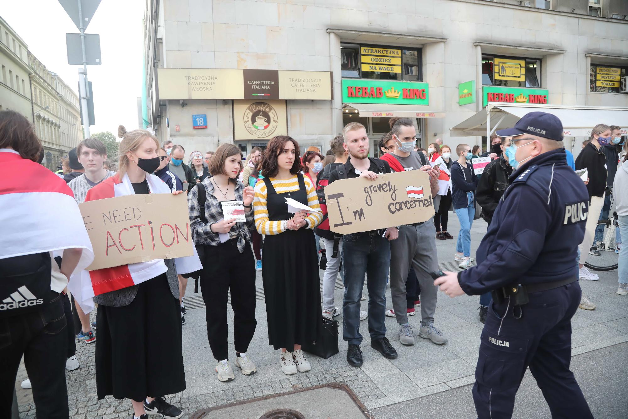 Fehérorosz válság - Lengyelország