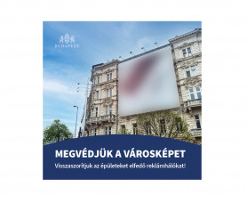 Budapest: visszaszorítjuk az épületeket elfedő reklámhálókat