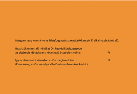A közműszámlákon ezután fel kell tüntetni, hogy mennyit pénzt spórol a fogyasztó a kedvezményes rezsivédett gáz- és áramárral