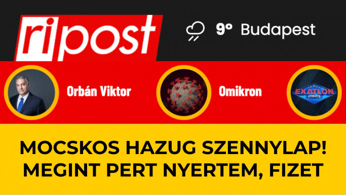 Juhász Péter megnyerte a személyiségi jogi pert a Riposttal szemben