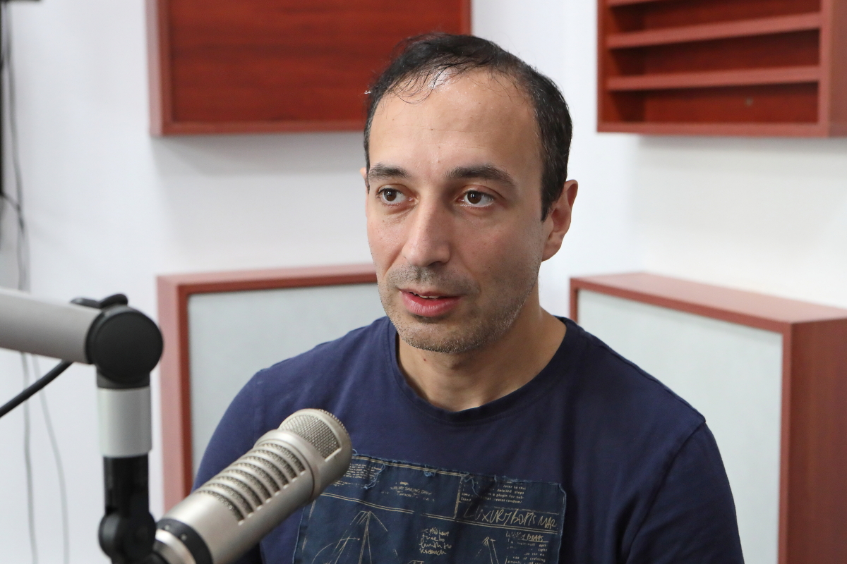 Róna Dániel politológus, a 21 Kutatóközpont igazgatója 