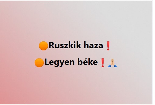 Németh Zsolt szerint az Orbán-kormány is azt mondja, Ruszkik haza!