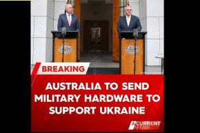 Ausztrália 70 millió dollár értékű fegyvert és lőszert ajánlott fel Ukrajnának