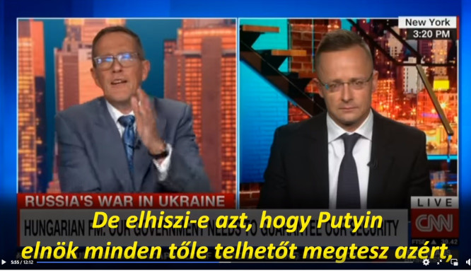 Szijjártó: kényszerből vásárolunk orosz gázt