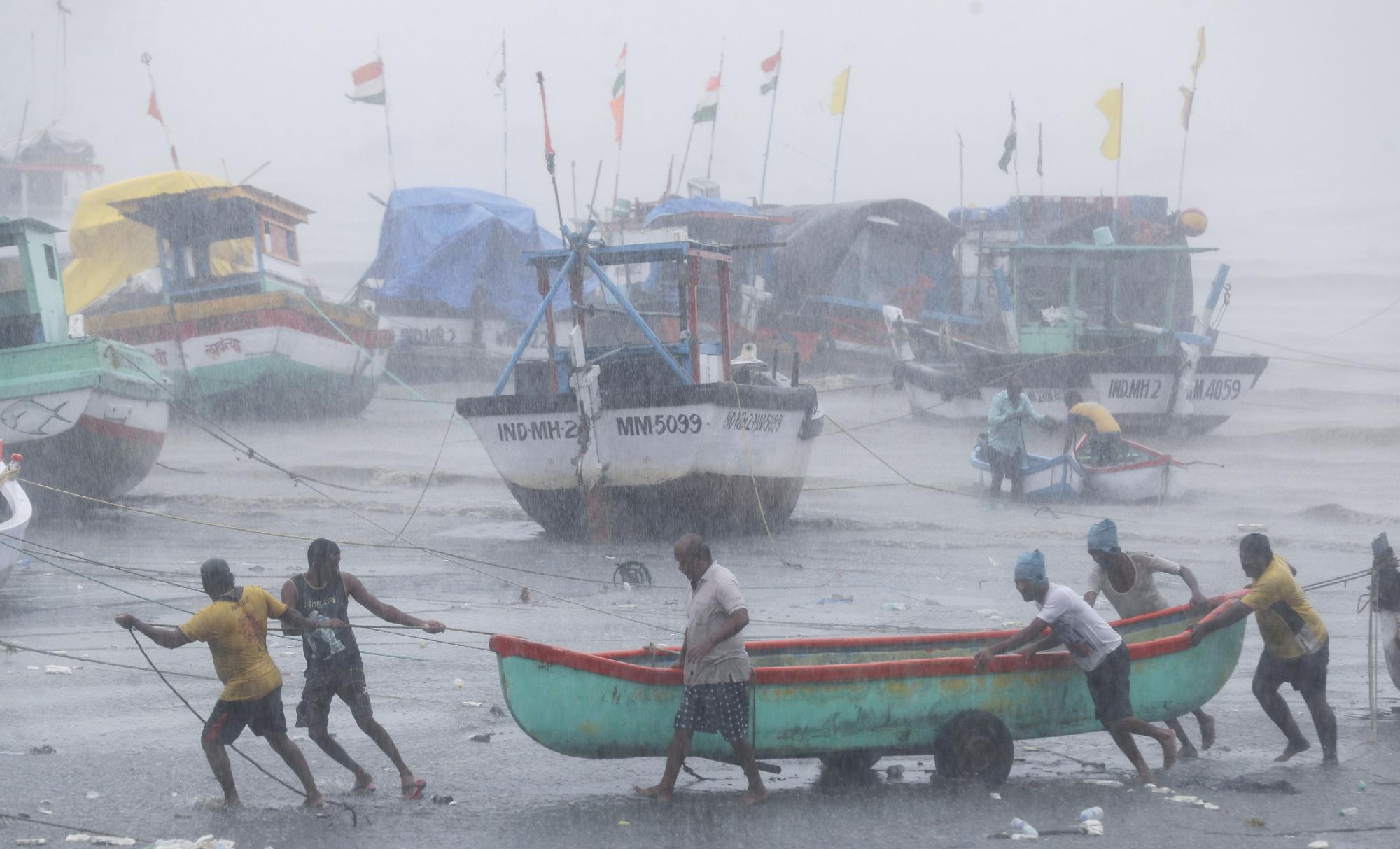 A Tauktae ciklon Indiában