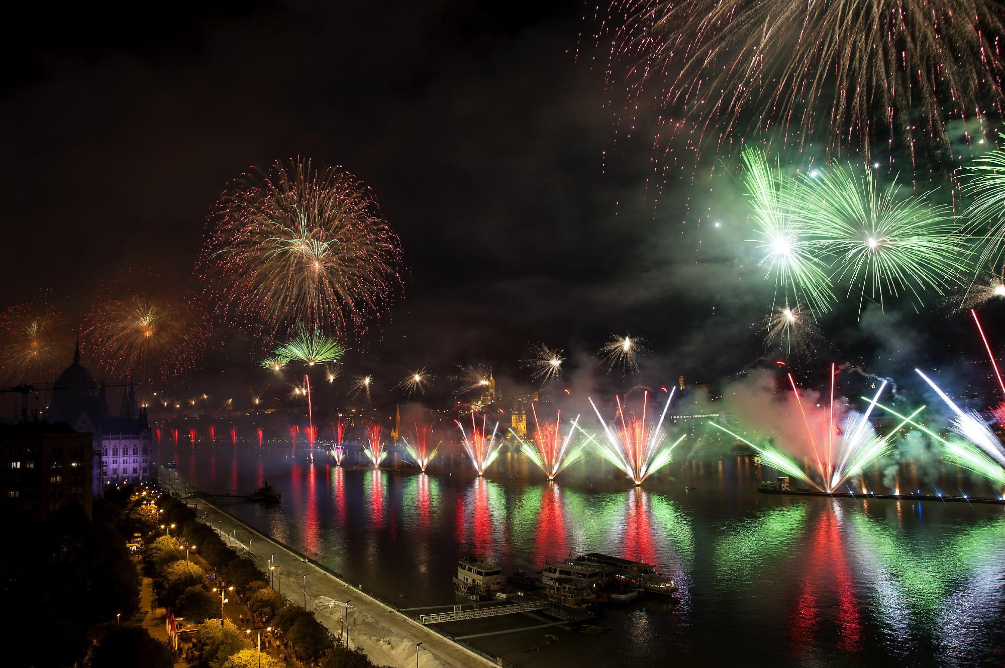 Augusztus 20. - Tűzijáték Budapesten