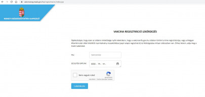 Az oltási regisztráció eltörlését kérik az ellenzéki pártok 