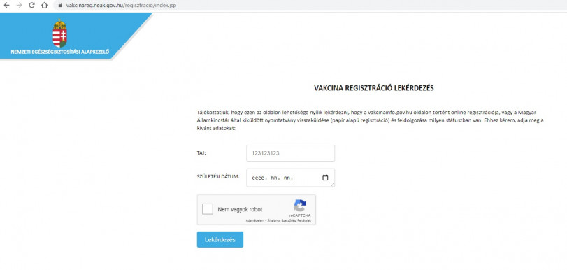 Az oltási regisztráció eltörlését kérik az ellenzéki pártok 