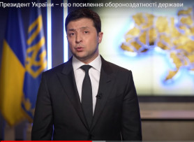 Volodimir Zelenszkij: Statáriumot vezetünk be