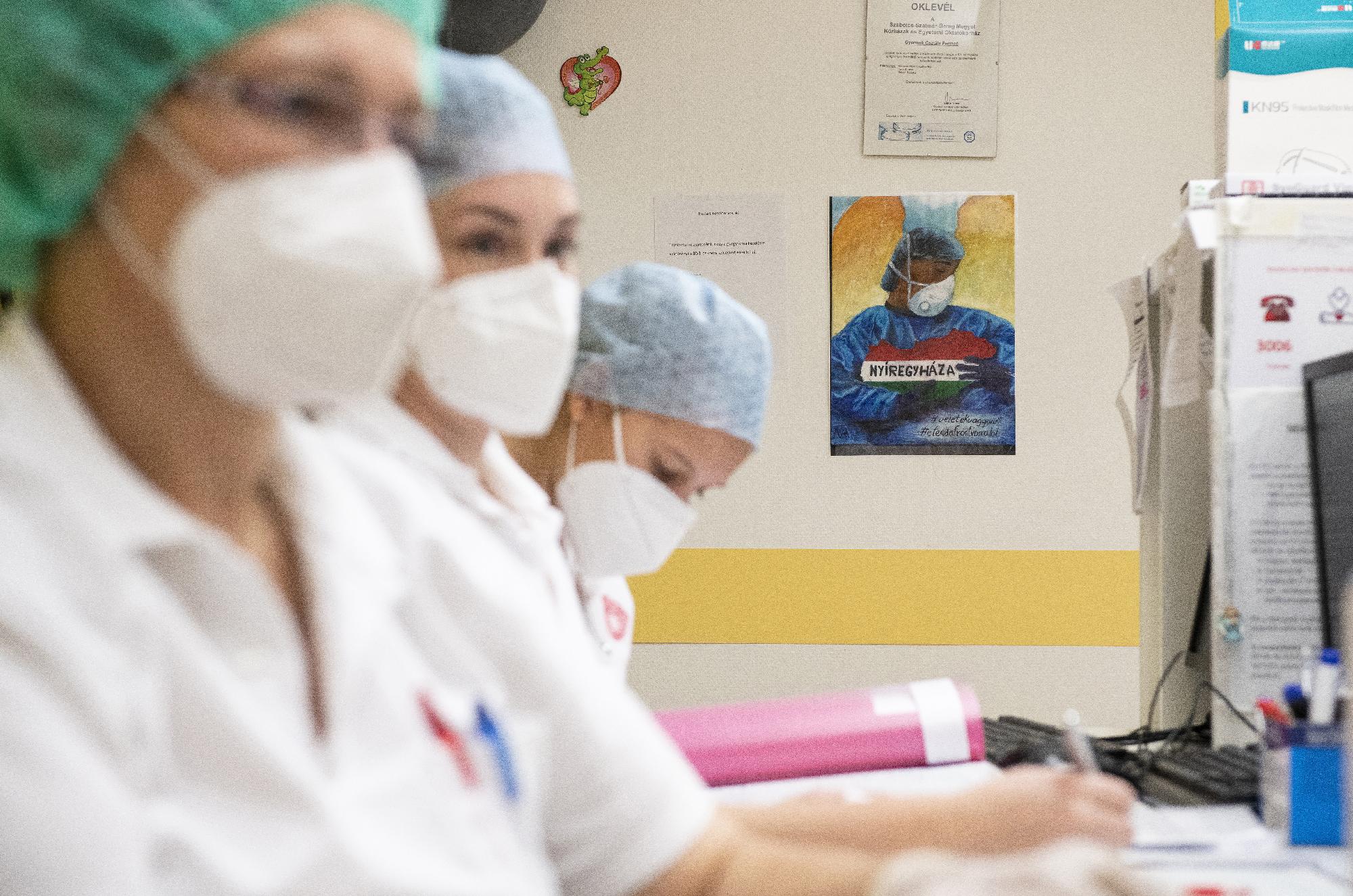 Koronavírus - A nyíregyházi Jósa András Oktatókórházban