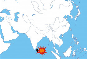 Szomorú vasárnap - merényletek Srí Lankán