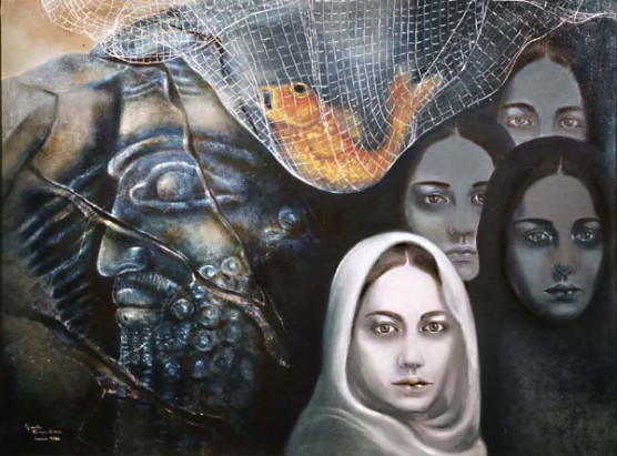 Magyar festőnő az iszlám köztársaságból