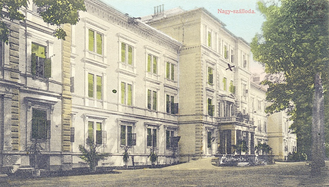 Az úri közönség fürdik és mulat