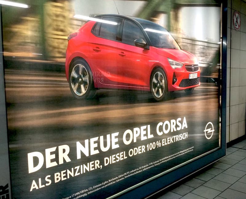 elektromos Opel Corsa