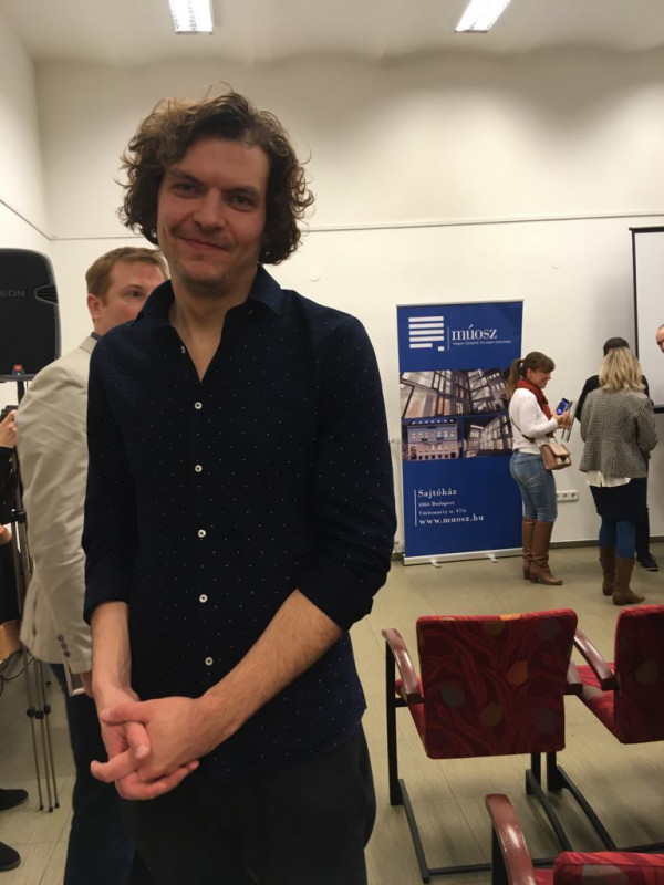 A fődíjas: Hartung Attila