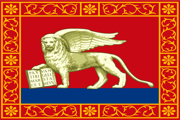 Az egykori velencei Köztársaság zászlója