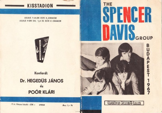 Anno Budapest: A nagy balhé, avagy a Spencer Davis Group 1967-es koncertje Budapesten