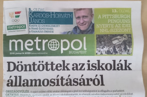 Kormányközeli médiacég indítja újra a Metropolt
