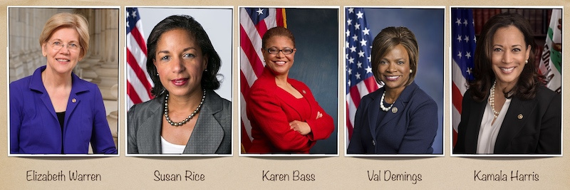 Lehetséges demokrata női alelnökjelöltek