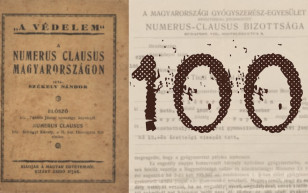 Száz éves a numerus clausus, az I. világháború utáni Európa első antiszemita törvénye