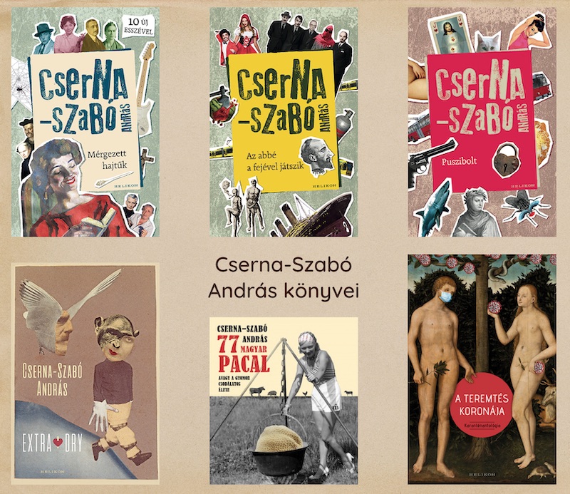 Cserna-Szabó András könyvei