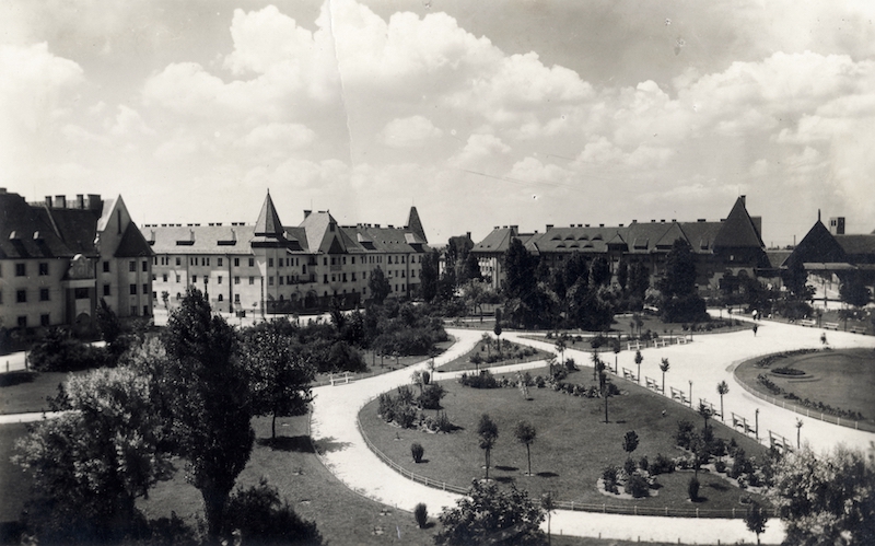 Wekerletelep, Kós Károly (Fő) tér 1928