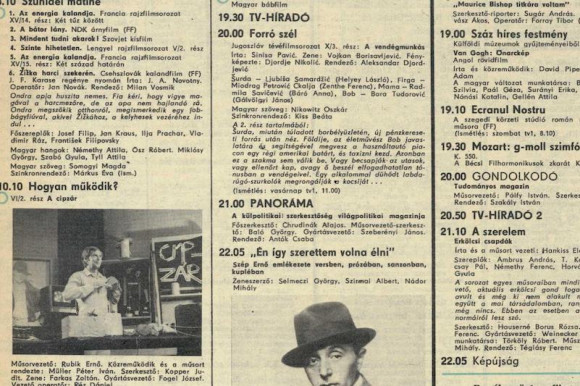 Anno Budapest: Azok a csodás régi tévésorozatok...