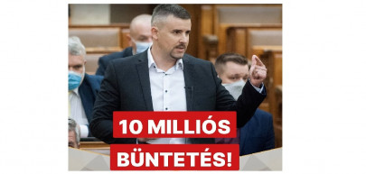 Rekordbírság a parlamentben: Kövér László szerint 9,6 milliót ért Jakab ficsúrozása