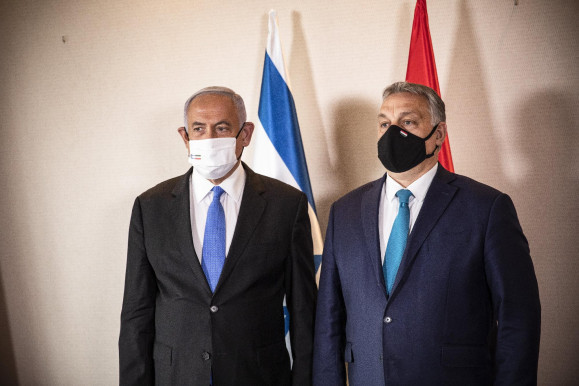 Ami Orbánnak összjött, Netanjahunak nem