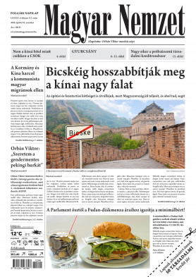 Kétfarkú: A Kínai nagy fal megépül Bicskéig