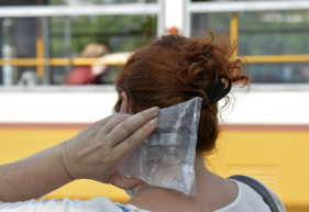 Negyven fokos fölötti hőmérsékletet is mértek pénteken