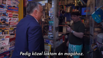 Ismerték parlamentben, mondta az újságos, akinél Orbán járt