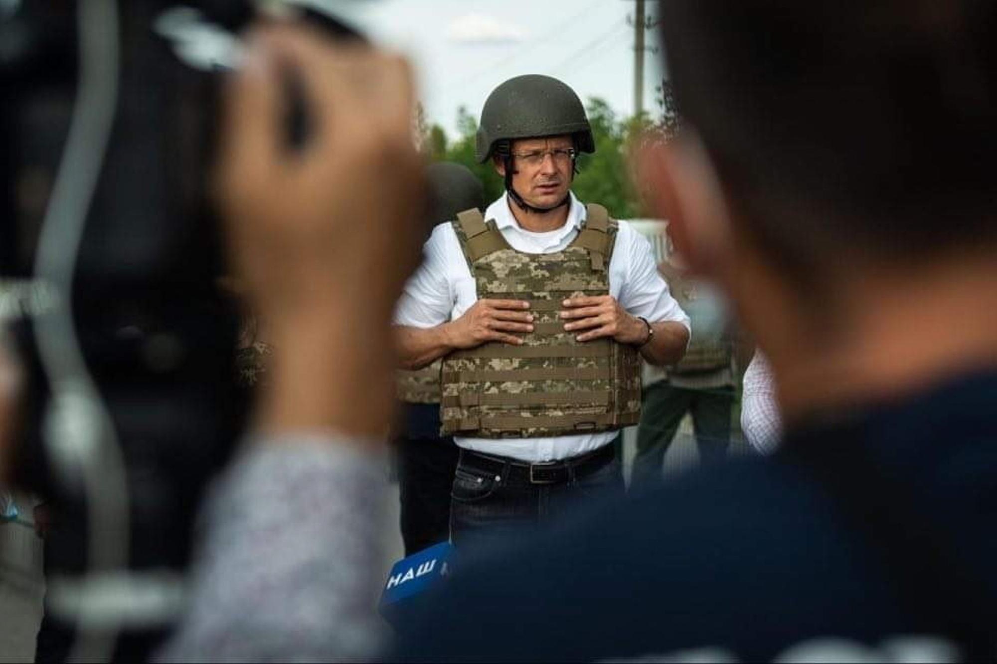 Szijjártó Péter Ukrajnában 