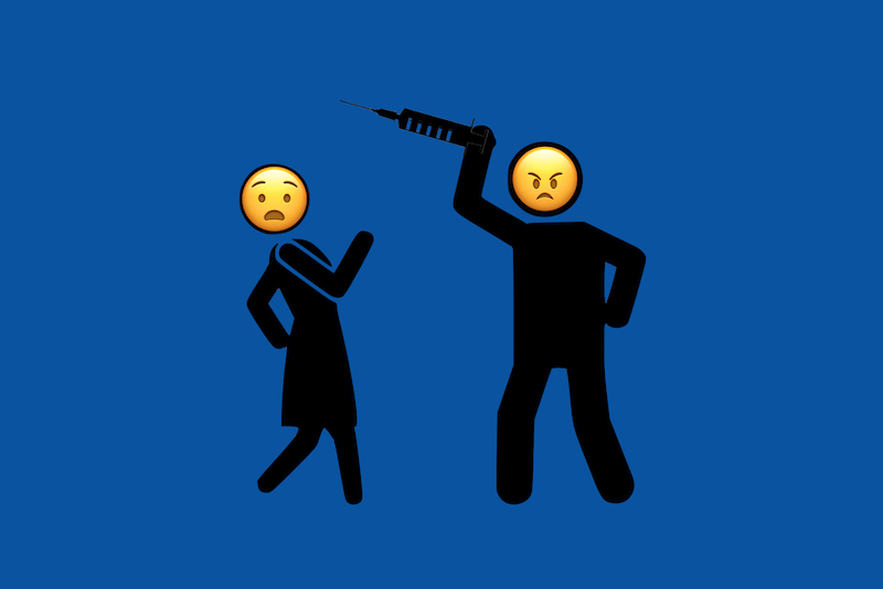 oltás támadás plakát