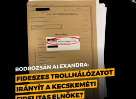 Kecskeméten felsőbb utasításra gyalázhatja a Fidelitas az ellenzékieket
